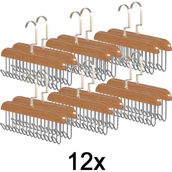 6x Umeraș cu 8 cârlige pentru haine (2 buc) | OCTAHANGER